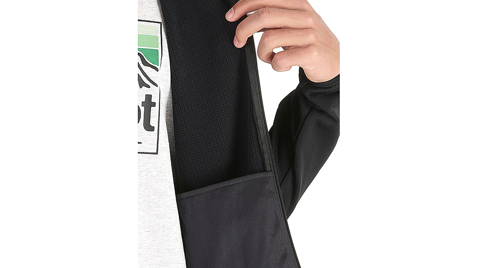 Marmot Leconte Fleece Jacket - Mens, Black, Small, M15382-001-S