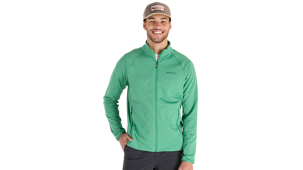 Marmot Leconte Fleece Jacket - Mens, Clover, Medium, M15382-23095-M