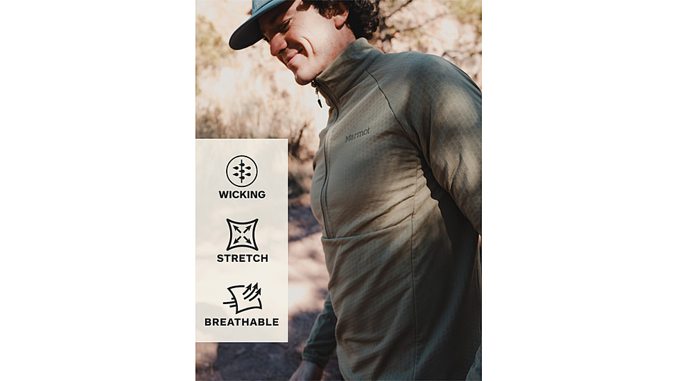 Marmot Leconte Fleece Jacket - Mens, Twilight Blue, Extra Large, M15382-23091-XL