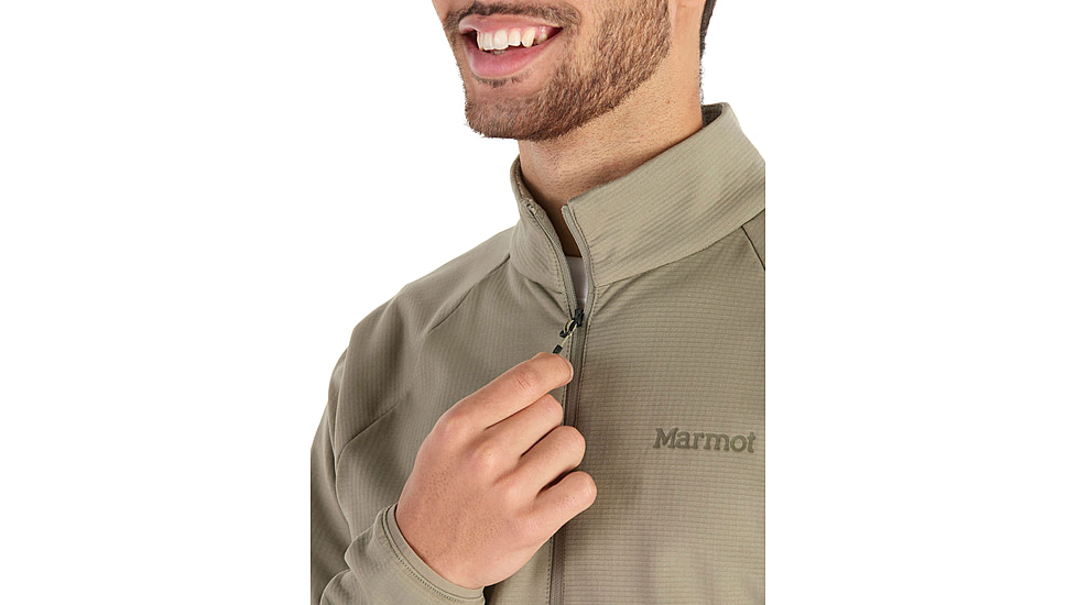Marmot Leconte Fleece Jacket - Mens, Vetiver, Medium, M15382-21543-M
