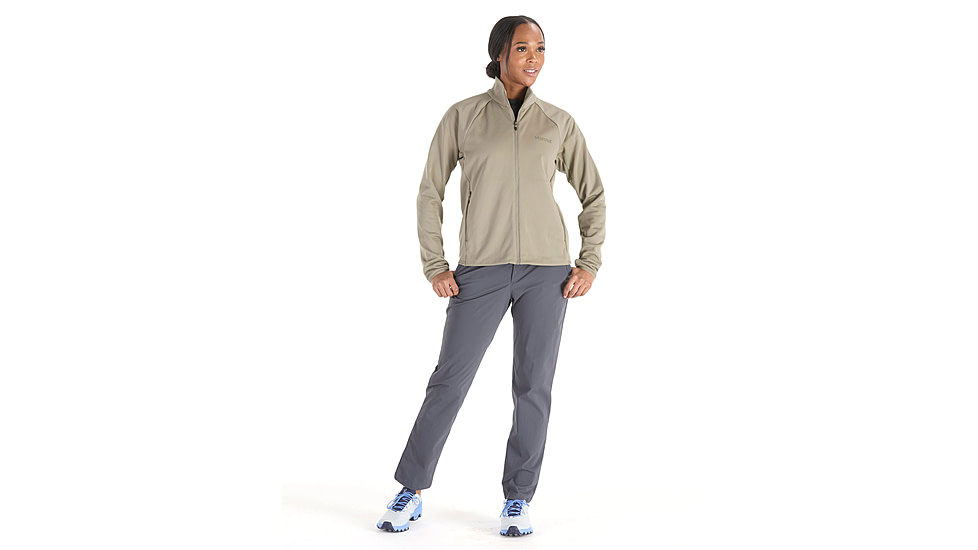 Marmot Leconte Fleece Jacket - Womens, Vetiver, Extra Small, M15392-21543-XS