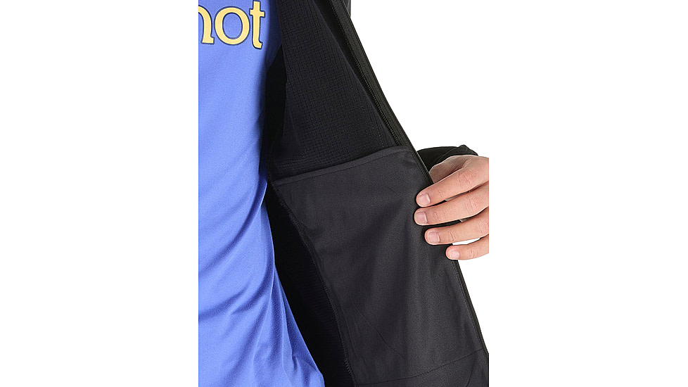 Marmot Leconte Full Zip Hoody - Mens, Black, Medium, M15383-001-M