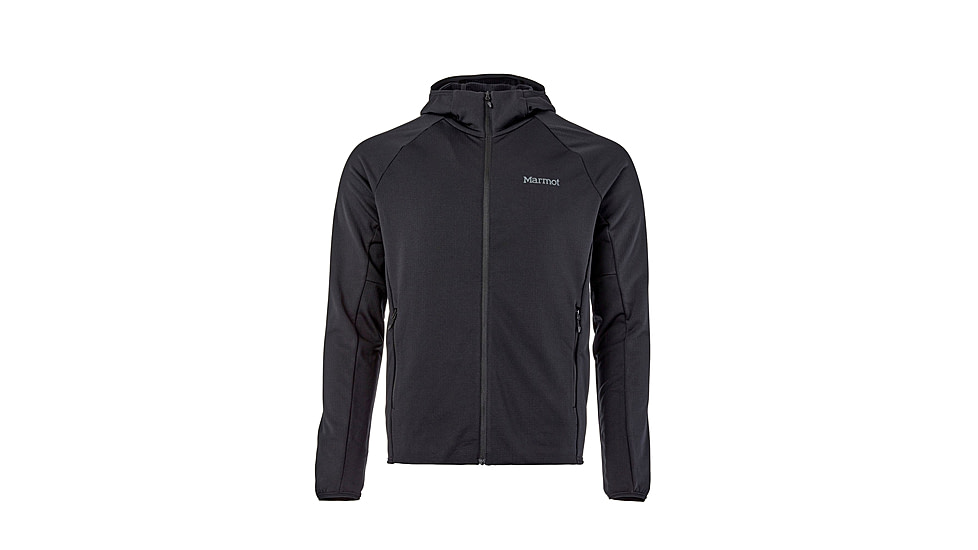 Marmot Leconte Full Zip Hoody - Mens, Black, Medium, M15383-001-M