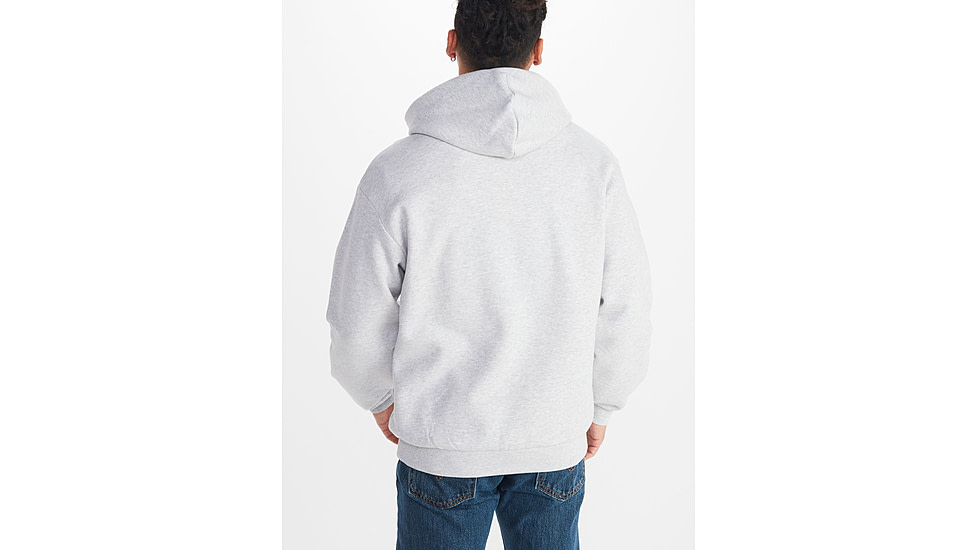 Marmot MMW Hoody - Mens, Light Grey Heather, Extra Large, M15594-8626-XL
