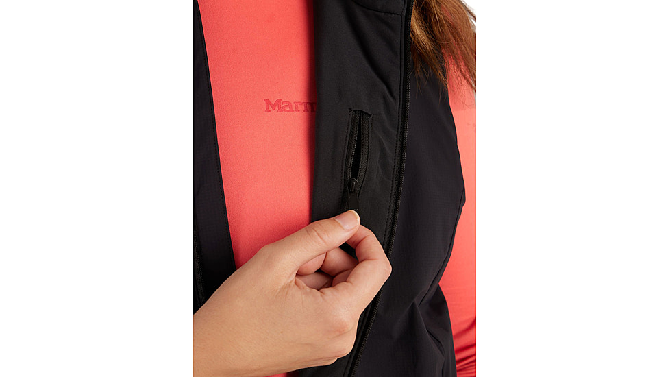 Marmot Novus LT Vest - Womens, Black, Medium, M15536-001-M