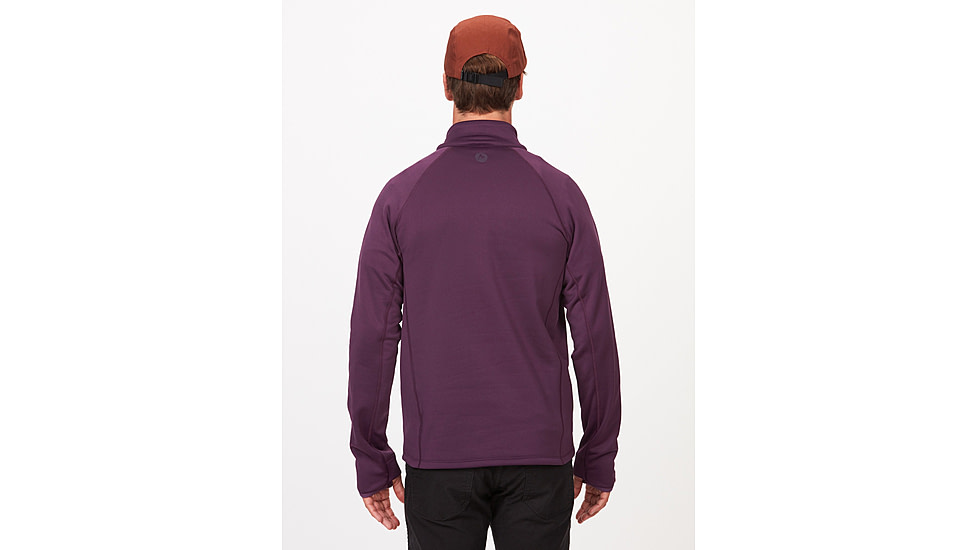 Marmot Olden Polartec 1/2 Zip - Mens, Purple Fig, Large, M13183-22260-L