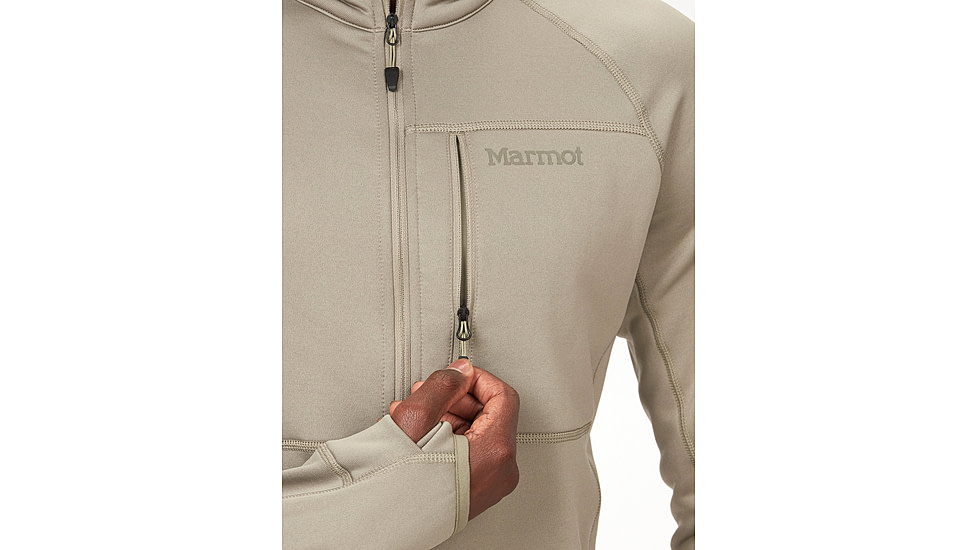 Marmot Olden Polartec 1/2 Zip - Mens, Vetiver, Large, M13183-21543-L