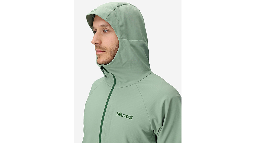 Marmot Pinnacle DriClime Hoody - Mens, Agate Green, XL, M15385-24373XL