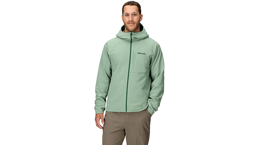 Marmot Pinnacle DriClime Hoody - Mens, Agate Green, XL, M15385-24373XL