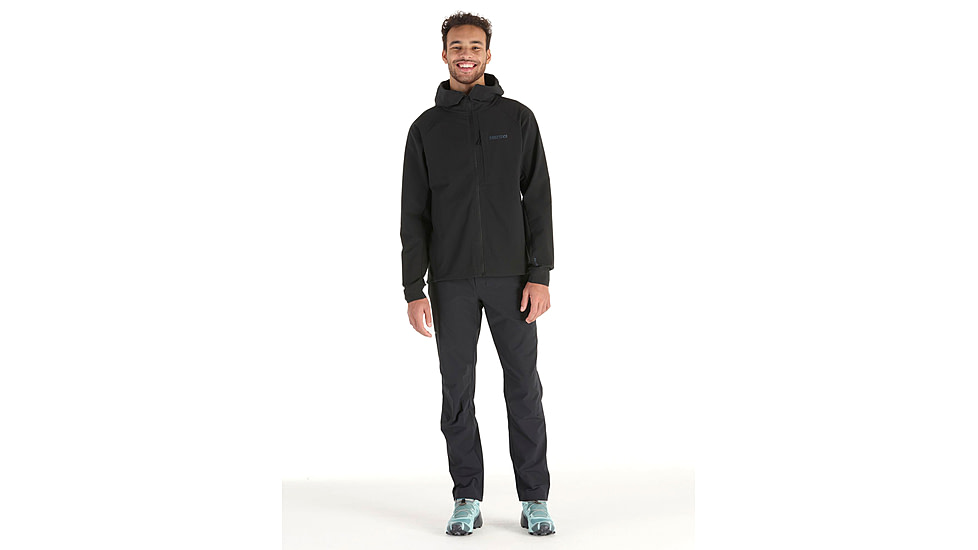 Marmot Pinnacle DriClime Hoody - Mens, Black, Medium, M15385-001-M