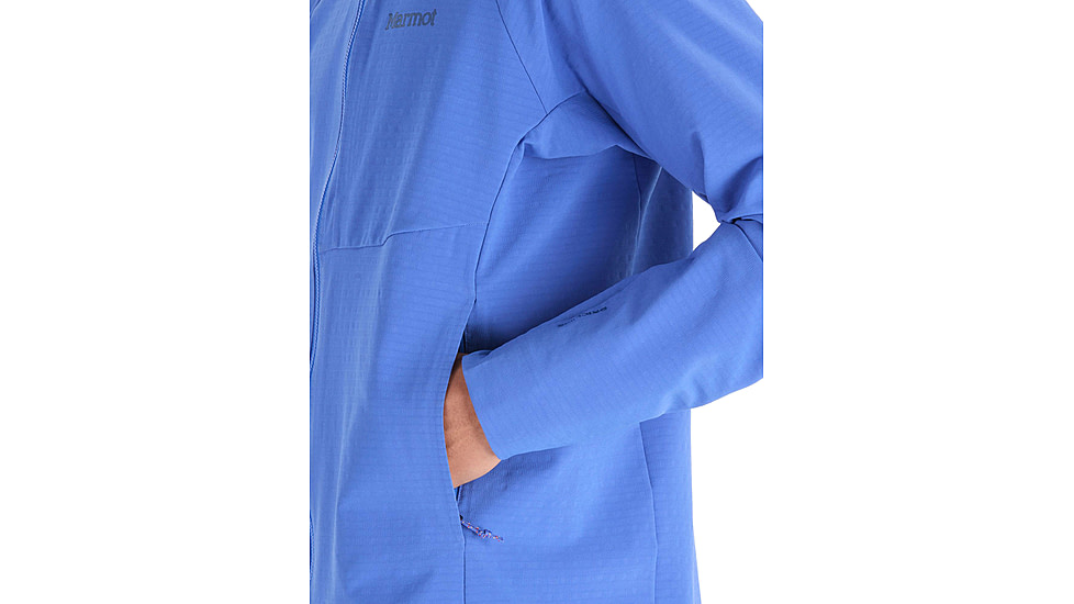 Marmot Pinnacle DriClime Hoody - Mens, Trail Blue, Medium, M15385-21538-M