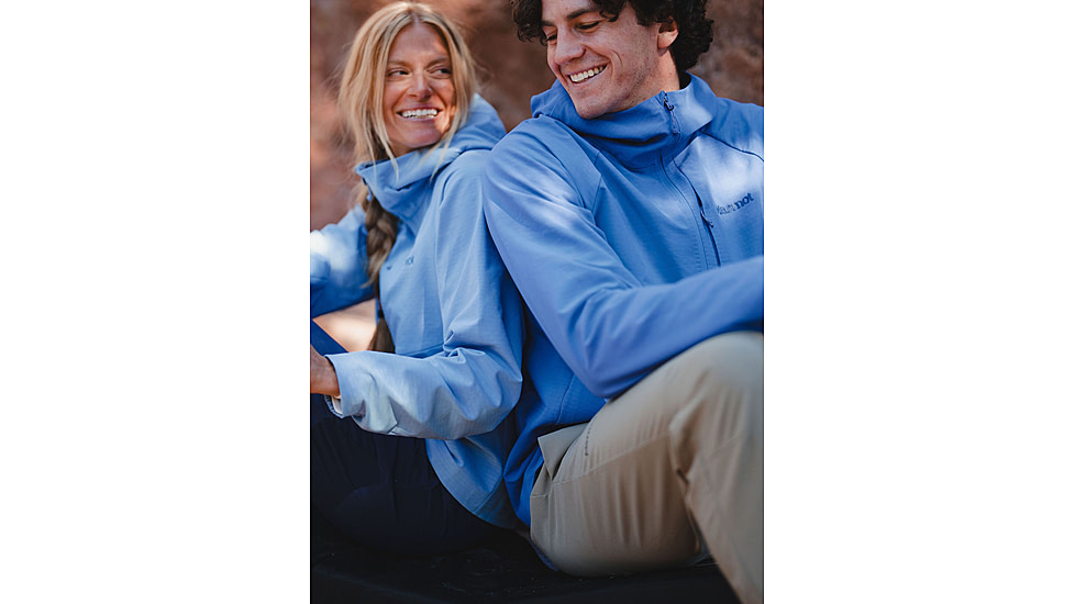 Marmot Pinnacle DriClime Hoody - Mens, Trail Blue, Medium, M15385-21538-M