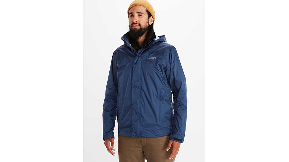 Marmot PreCip Eco Jacket - Men's, Arctic Navy, Medium, 195115270872