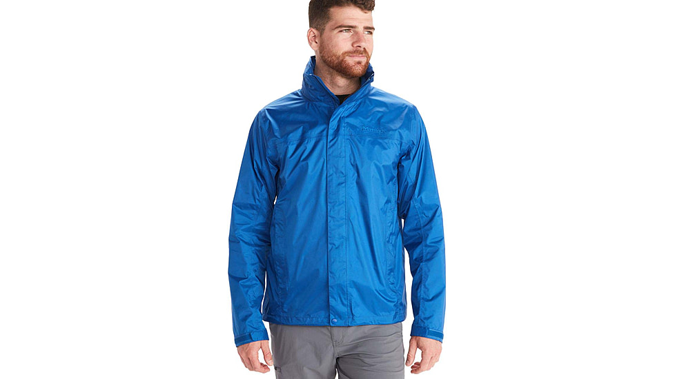 Marmot PreCip Eco Jacket - Mens, Dark Azure, Large, 41500-2059-L