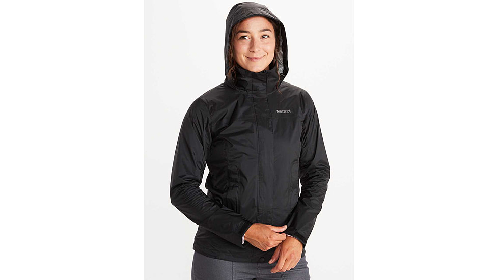 Marmot PreCip Eco Jacket - Women's, Black, Small, 195115268527