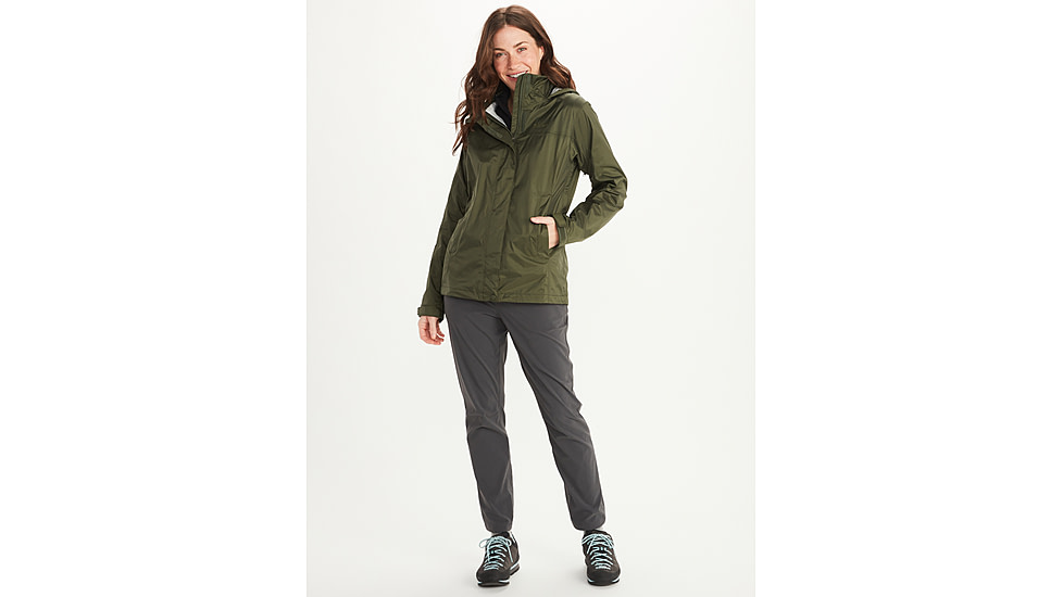 Marmot PreCip Eco Jacket - Womens, Nori, XS, M15866-4859XS