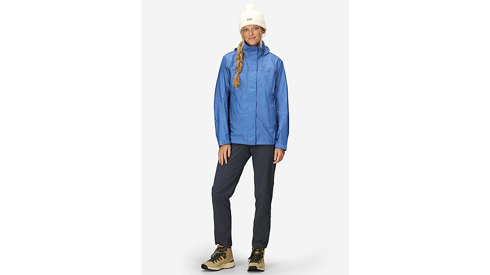 Marmot PreCip Eco Jacket - Womens, Rain Cloud, S, M15866-24370S