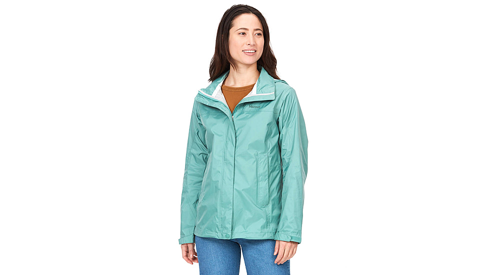 Marmot PreCip Eco Jackets - Womens, Blue Agave, Medium, 46700-3637-M