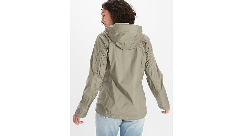 Marmot PreCip Eco Jackets - Womens, Vetiver, Extra Small, 46700-21543-XS