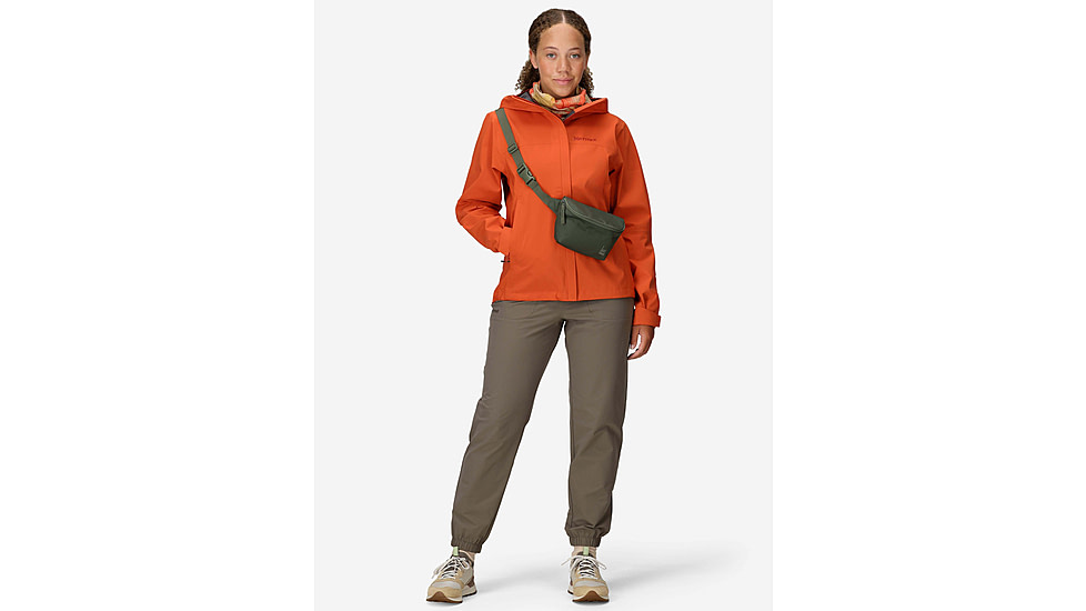 Marmot PreCip Eco Pro Jacket - Womens, Ginger Blossom, L, M15874-24362L