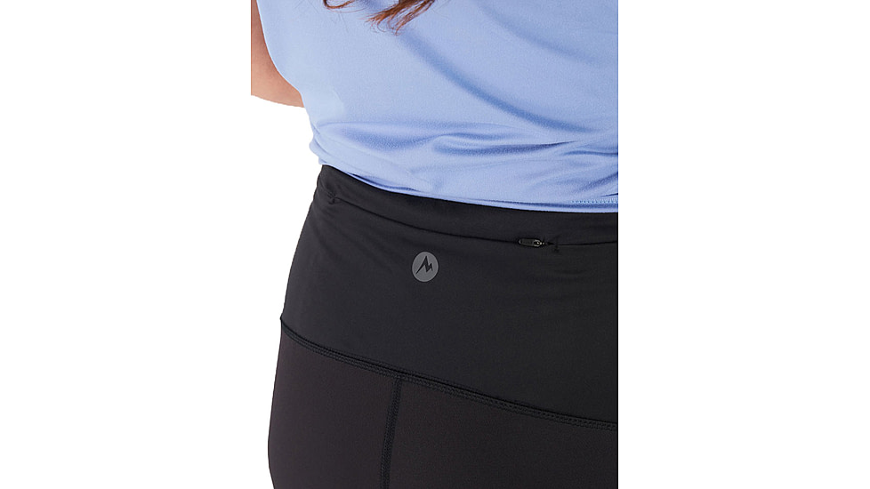Marmot Rock Haven Hybrid Tight - Women's, Black, Large, M14179-001-L