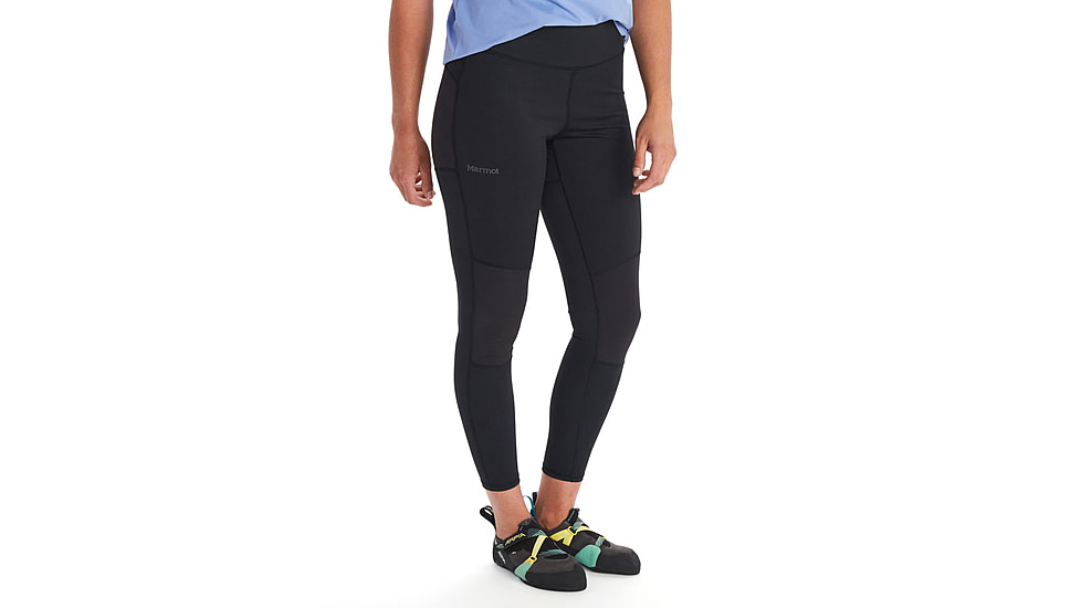 Marmot Rock Haven Hybrid Tight - Womens, Black, Large, M14179-001-L