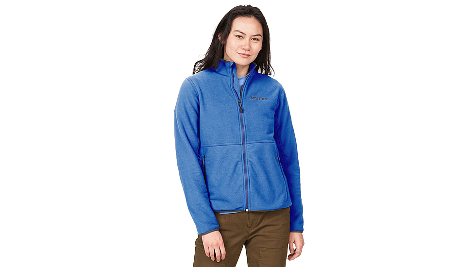 Marmot Rocklin Full Zip Jacket - Womens, Blue Bonnet, Extra Small, M12402-23092-XS