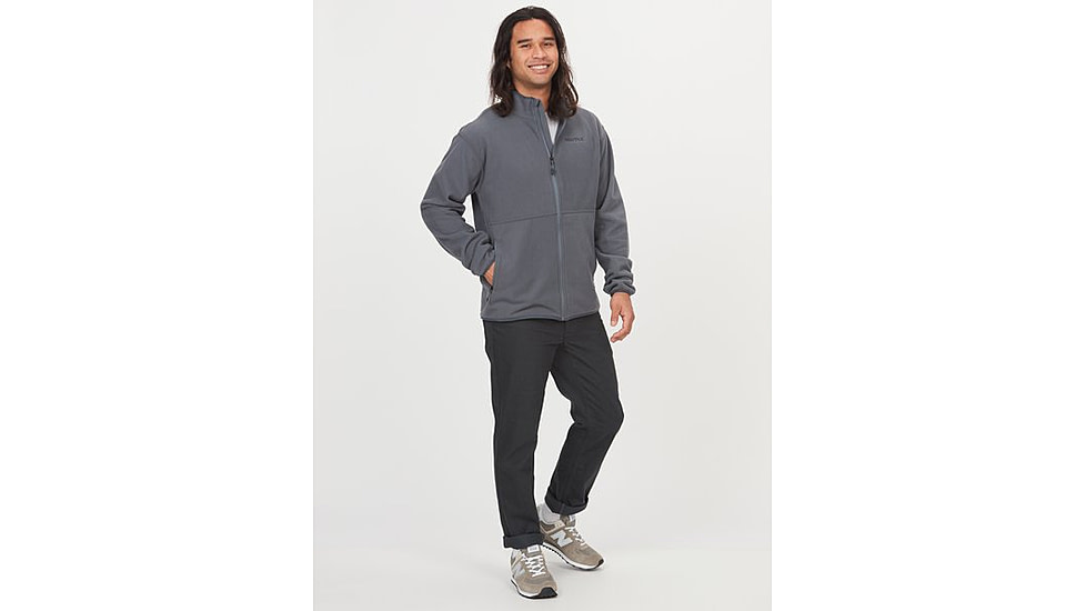 Marmot Rocklin Jacket - Mens, Steel Onyx, Large, M12649-1515-L