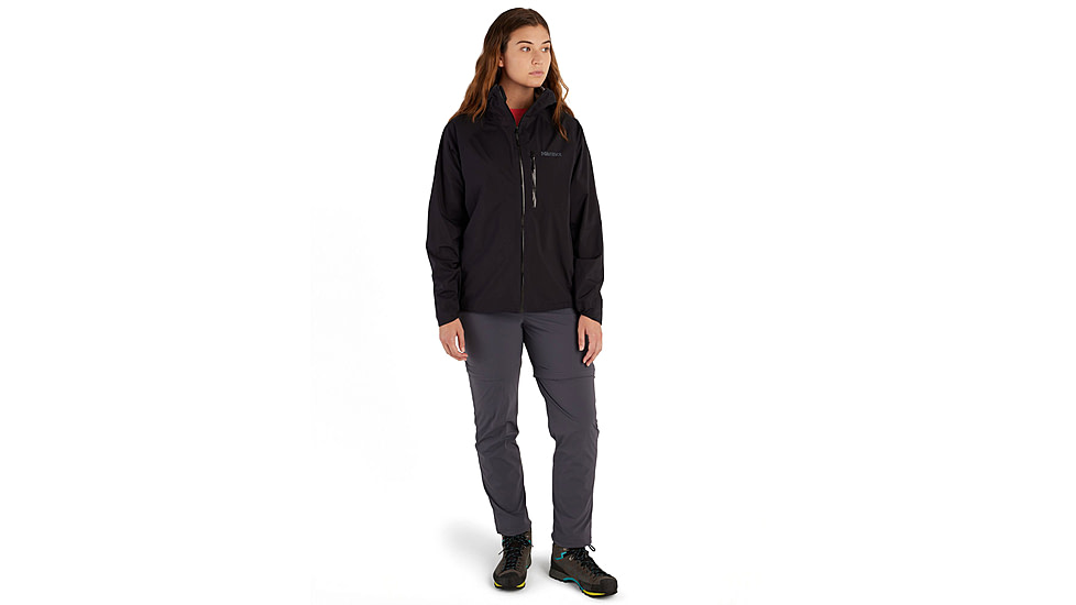 Marmot Superalloy Bio Rain Jacket - Womens, Black, Extra Small, M15388-001-XS