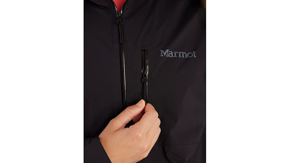 Marmot Superalloy Bio Rain Jacket - Womens, Black, Extra Small, M15388-001-XS