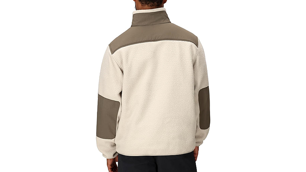 Marmot Wanderer High Pile Fleece Pullover - Mens, Birch Bark, Medium, 195115340506