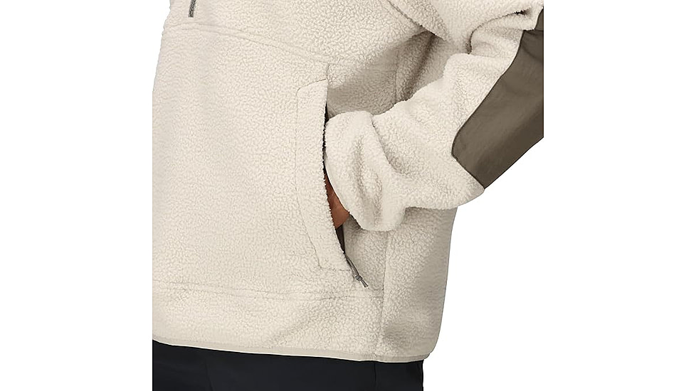 Marmot Wanderer High Pile Fleece Pullover - Mens, Birch Bark, Medium, 195115340506