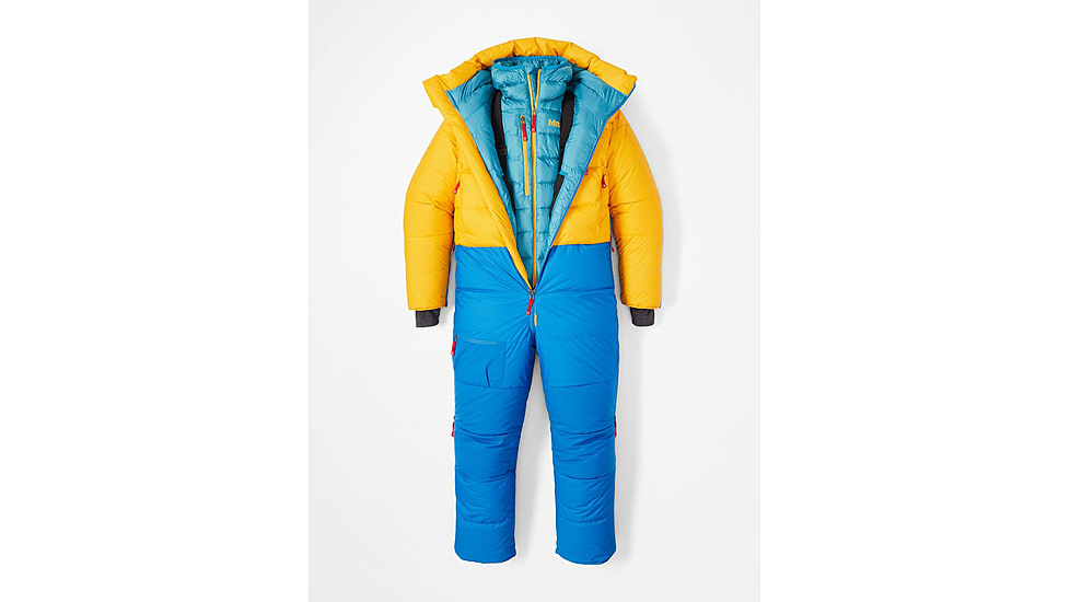 Marmot WarmCube 8000M Suit - Mens, Solar/Clear Blue, Extra Small, 79970-3126-XS