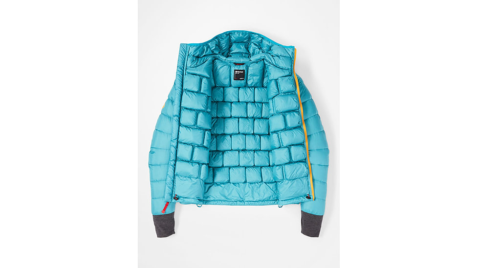 Marmot WarmCube 8000M Suit - Mens, Solar/Clear Blue, Extra Small, 79970-3126-XS