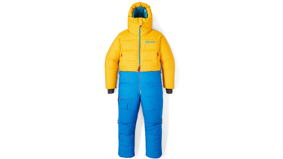 Marmot WarmCube 8000M Suit - Mens, Solar/Clear Blue, Extra Small, 79970-3126-XS