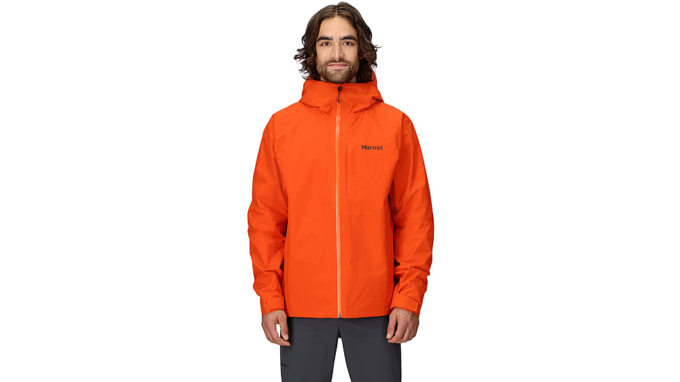 Marmot Waypoint GORE-TEX Jacket - Mens, Red Sun, XL, M15780-5972XL