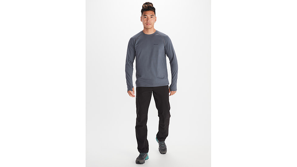 Marmot Windridge Long Sleeve T-Shirt - Mens, Steel Onyx, 2XL, M14153-1515-XXL