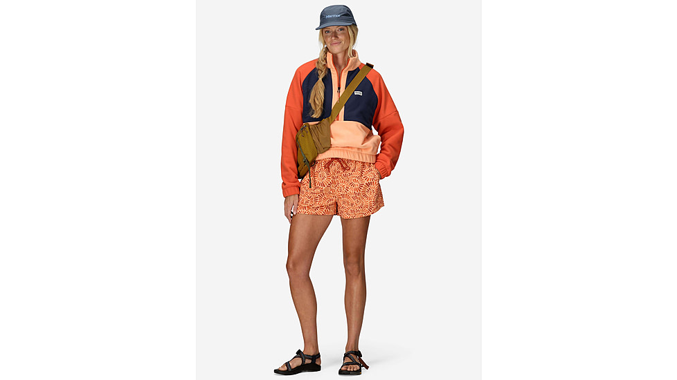 Marmot x Bronco Juniper Springs Short 3in - Womens, Fresh Apricot Sunburst, M, M12639-24279M