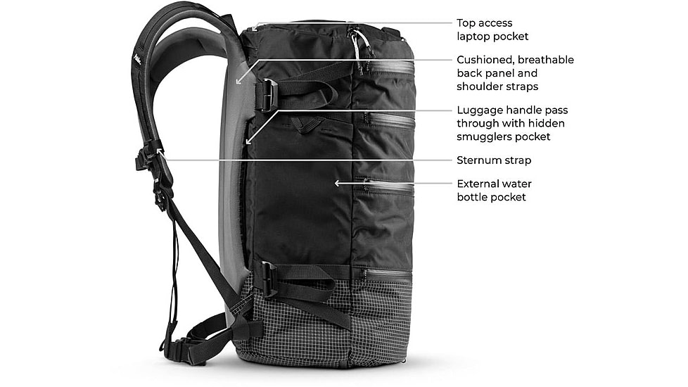 Matador SEG28 Backpack, Black, One Size, MATSEG28001BK