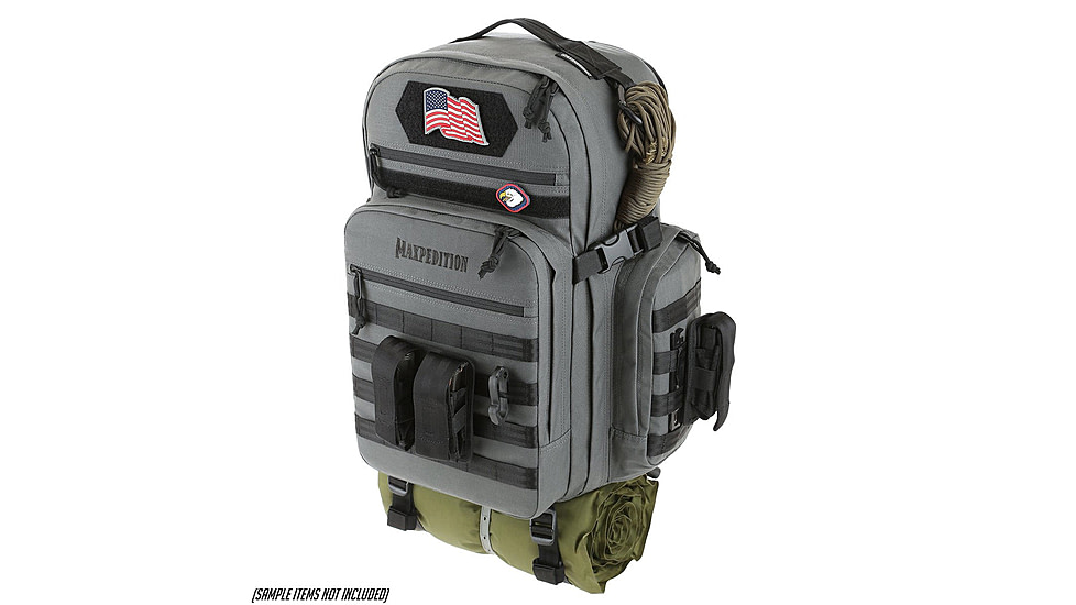 Maxpedition HAVYK 2 Backpack, 38L, Wolf Gray, 2122W