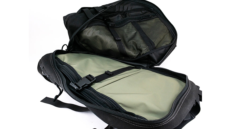 Maxpedition Kodiak Gearslinger Backpack w/ PALS, Shoulder Strap - Black 0432B