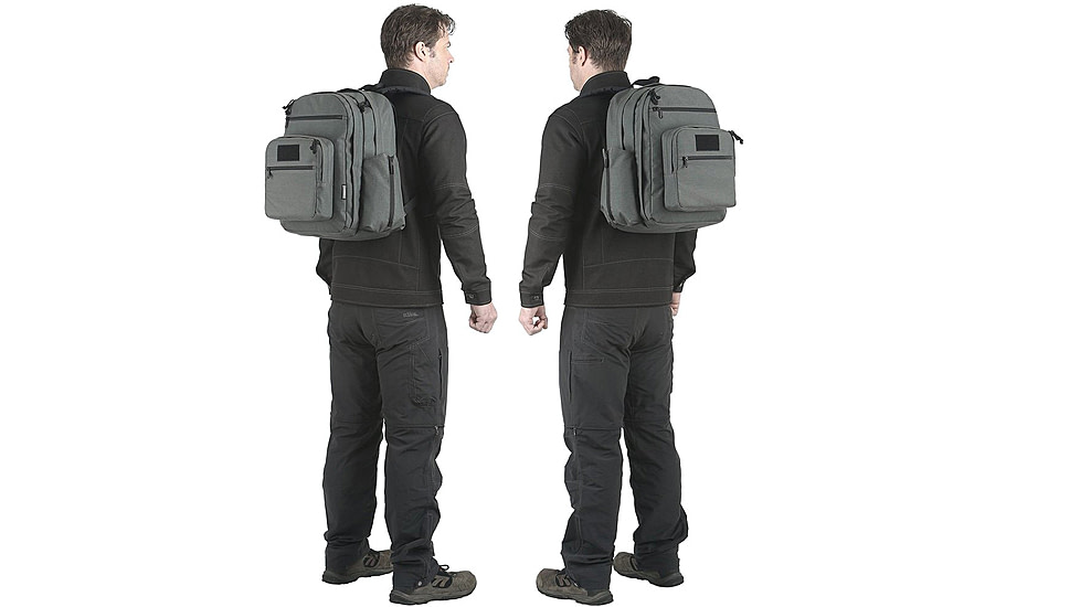 Maxpedition Prepared Citizen Deluxe Backpack, Wolf Gray, PREPDLXW