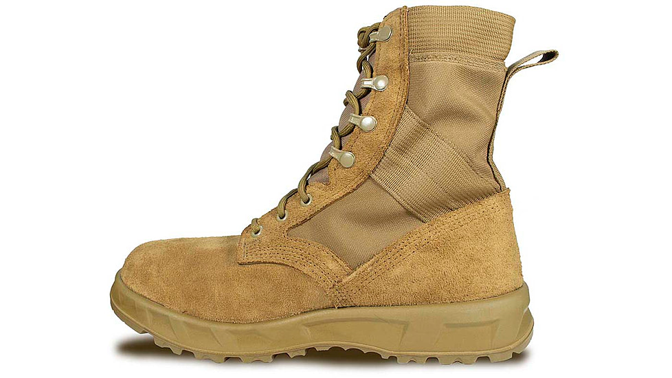 McRae Footwear Coyote Ultra Light Waterproof Combat Boot w/ Vibram P439R, Coyote, 11, 8306-11