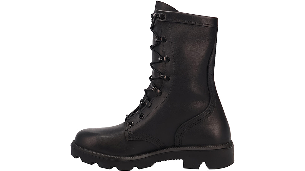 McRae Footwear Gen 2 All Leather Combat Boot - Mens, Black, 5.5 US, Wide, 6289-5.5-W