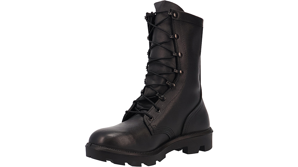 McRae Footwear Gen 2 All Leather Combat Boot - Mens, Black, 5.5 US, Wide, 6289-5.5-W