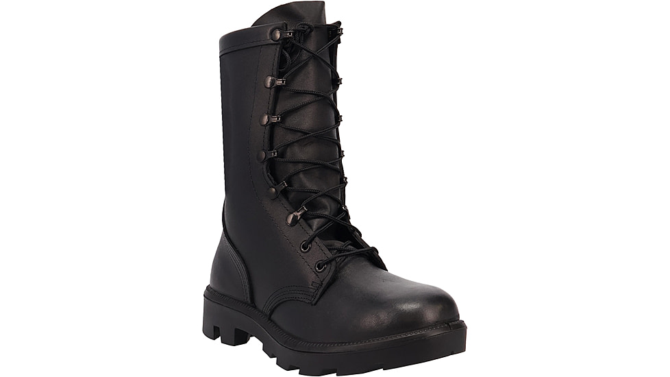 McRae Footwear Gen 2 All Leather Combat Boot - Mens, Black, 5.5 US, Wide, 6289-5.5-W