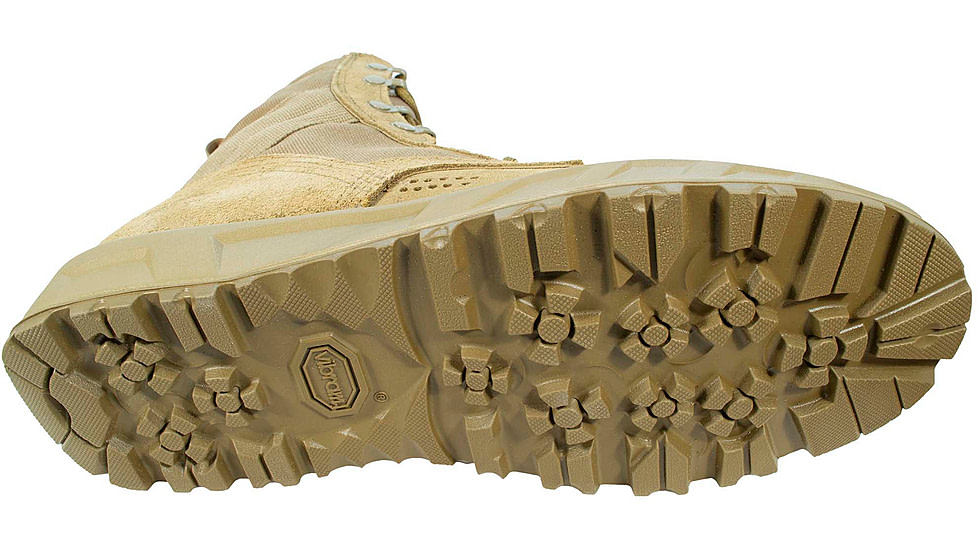 McRae Footwear T2 Ultra Light Hot Weather Combat Boot-Coyote w/ Vibram P439R, Coyote, 8.5, 8301-8.5