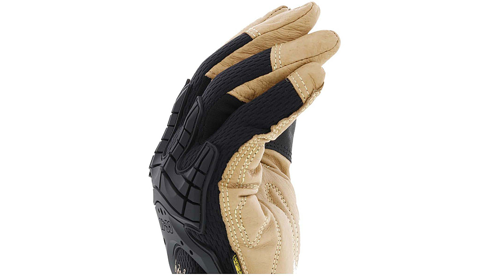 Mechanix Wear Commercial Grade Heavy Duty Glove - Mens, Black/Yellow, Small, CG40-75-008