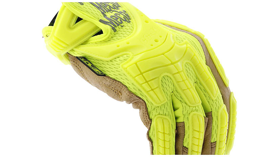 Mechanix Wear Commercial Grade Heavy Duty Glove - Mens, Hi-Viz Yellow, Small, CG40-91-008