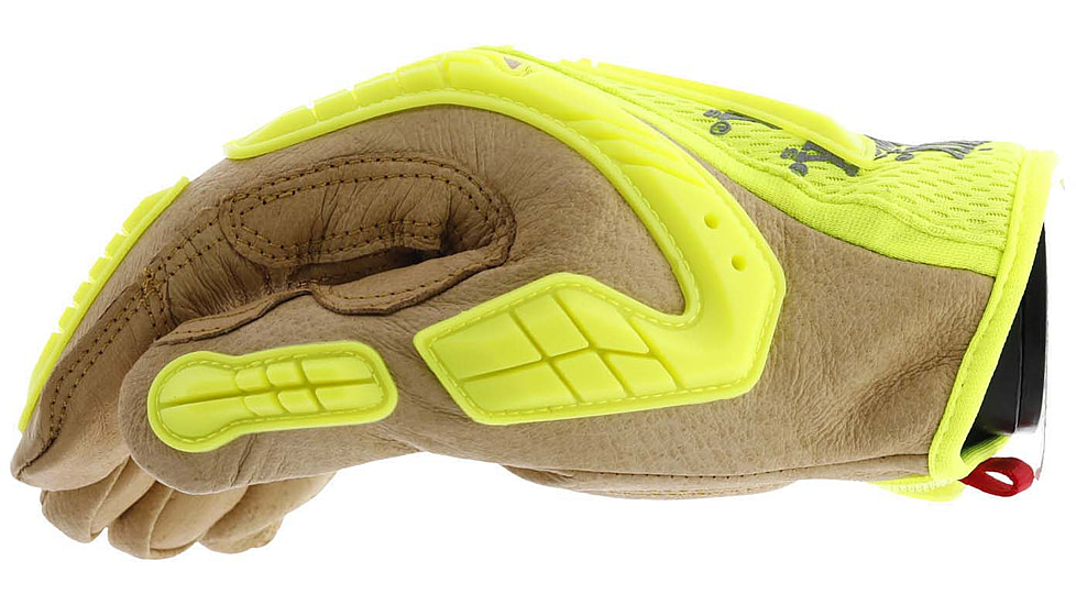 Mechanix Wear Commercial Grade Heavy Duty Glove - Mens, Hi-Viz Yellow, Small, CG40-91-008